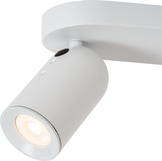 Lucide Lightning Spot with 4 Lights and with Socket GU10 in White Color