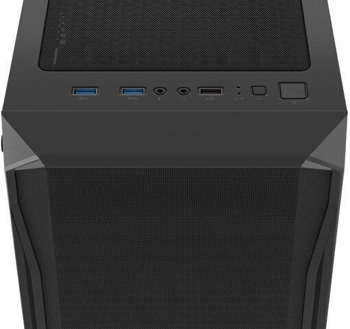 Natec Fury Shobo SH4F Gaming Midi Tower Computer Case with Side Window Black