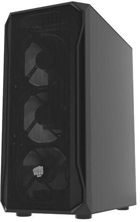 Natec Fury Shobo SH4F Gaming Midi Tower Computer Case with Side Window Black