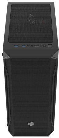 Natec Fury Shobo SH4F Gaming Midi Tower Computer Case with Side Window Black