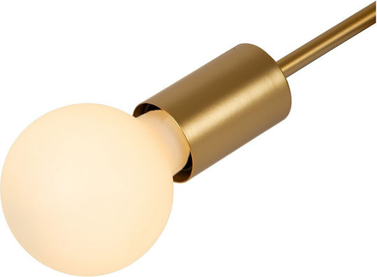Lucide Lightning Deckenleuchte Gold mit Fassung E27
