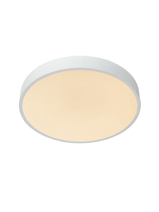 Lucide Lightning Plafonieră de Tavan Albă cu LED Integrat