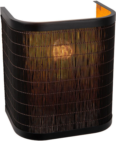 Lucide Lightning Modern Lamp Wall with Socket E27 Black