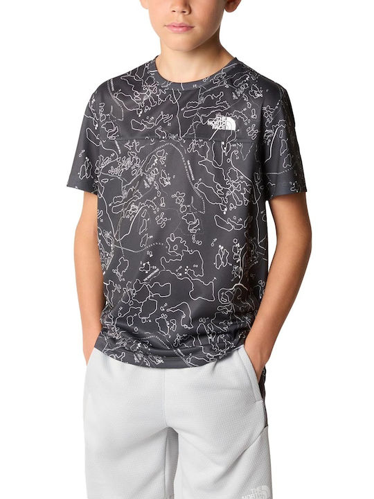 Παιδικό T-shirt Γκρι NEVER STOP