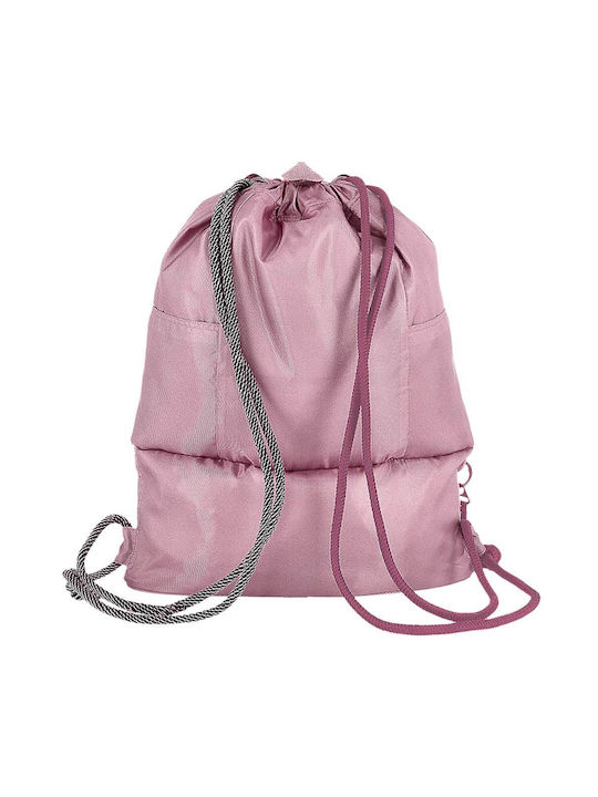 4F Ανδρική Τσάντα Πλάτης Γυμναστηρίου Ροζ