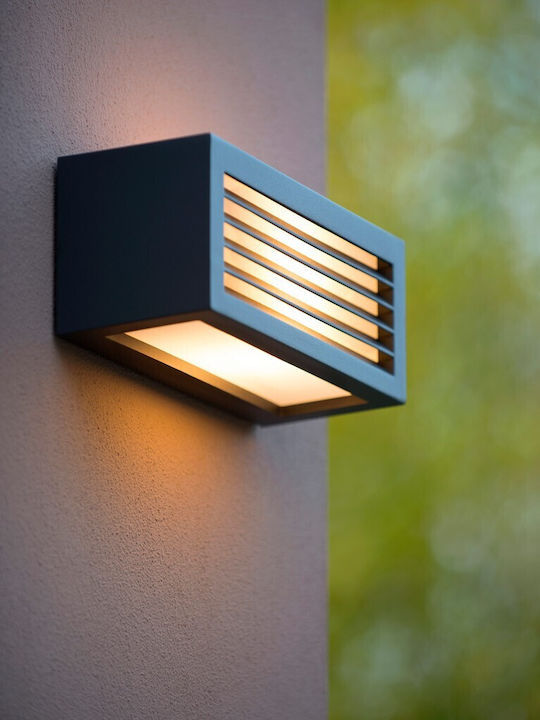 Lucide Lightning Επιτοίχιο Εξωτερικό Φωτιστικό Γκρι Lucide Lightning Επιτοίχιο Εξωτερικό Φωτιστικό Γκρι