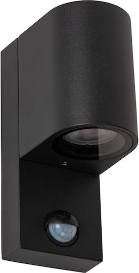 Lucide Lightning Στεγανό Επιτοίχιο Εξωτερικό Φωτιστικό Μαύρο Lucide Lightning Στεγανό Επιτοίχιο Εξωτερικό Φωτιστικό Μαύρο