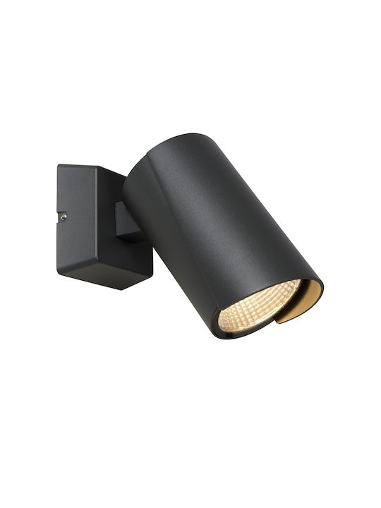 Lucide Lightning Wandmontierte Außenleuchte LED IP65 12W mit Warmweiß Licht