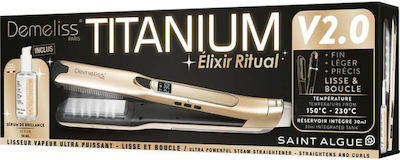 Saint-algue Titanium V2 Elixir Ritual Demeliss Hair Straightening Machine