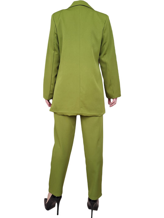 Remix Women's Green Suit