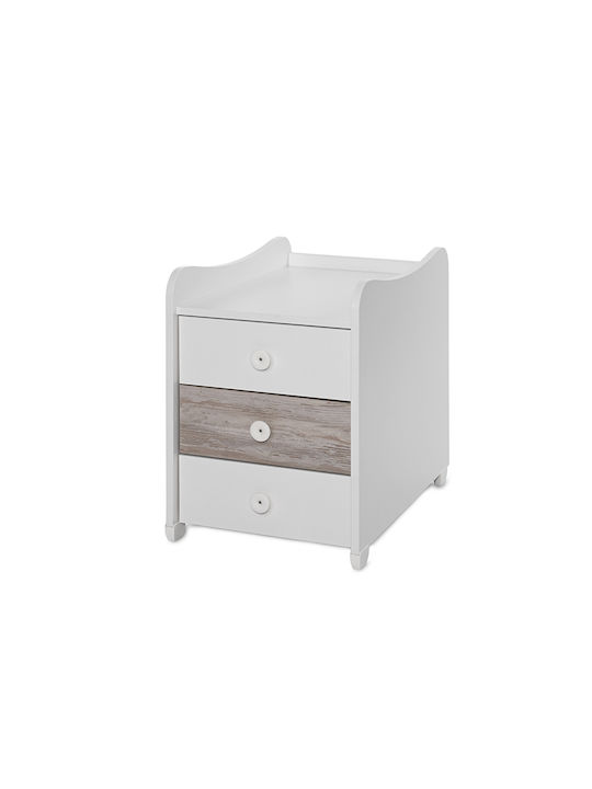 Lorelli Бебешко Креватче Maxi Plus Бял за Матрак 62x160см