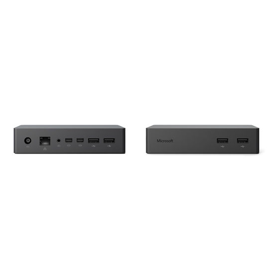 Microsoft Surface Dock 2 USB-A Stație de andocare cu 4K PD Ethernet și conexiune 2 monitoare Negru