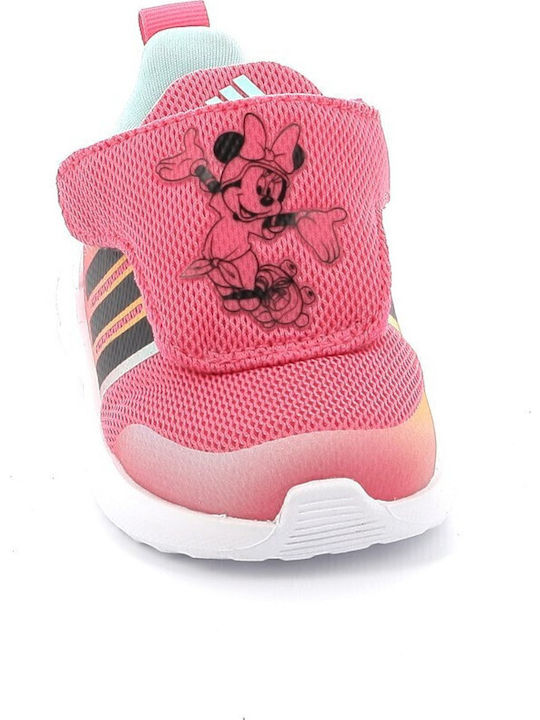 Fortarun Fortarun Minnie Kinder Sportschuhe Laufen mit Bügel- und Schleifenverschluss Pink Fusion / Core Black / Spark