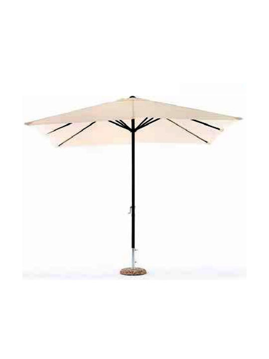 Umbrelă Metalică Ecru 3x2m