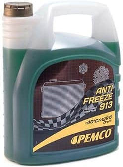 Pemco Ready for Use Engine Coolant for Car Green 5lt