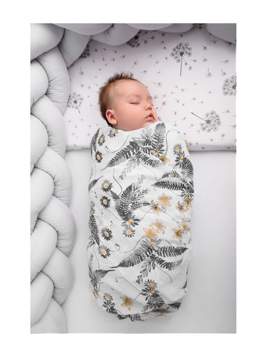 Sensillo Muslin Changing Pad White 120x120cm.