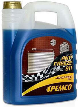 Pemco Ready for Use Engine Coolant for Car -40°C Blue 5lt