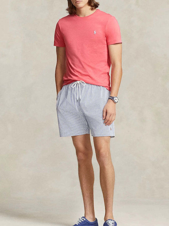 Ralph Lauren T-shirt Bărbătesc cu Mânecă Scurtă Lightred