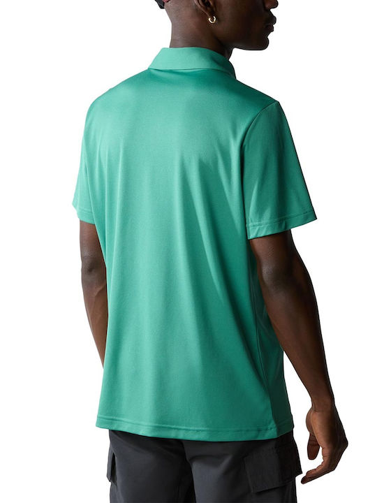 The North Face Tanken Men's Athletic Short Sleeve Blouse Polo Green