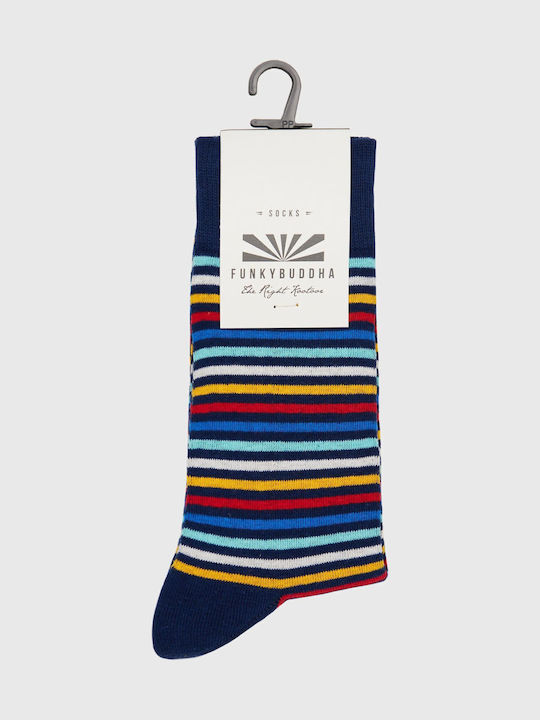Funky Buddha Herren Socken Blau 1Pack Funky Buddha Herren Socken Blau 1Pack