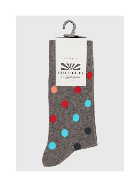 Funky Buddha Men's Socks Gray