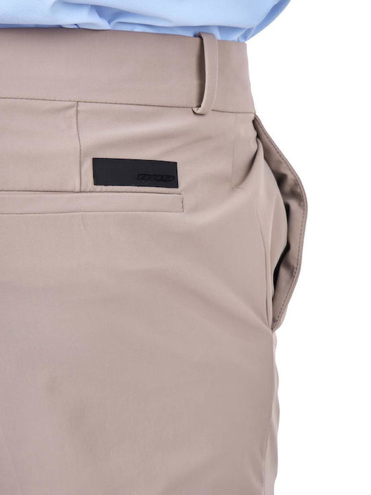 Trousers Chino Elastic Beige