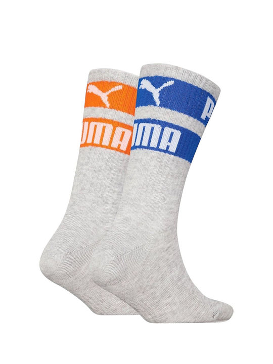 Puma Athletic Socks Gray 2 Pairs