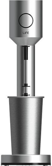 Life La Reine Milk Frother Tabletop 100W with 2 Speed Level Inox