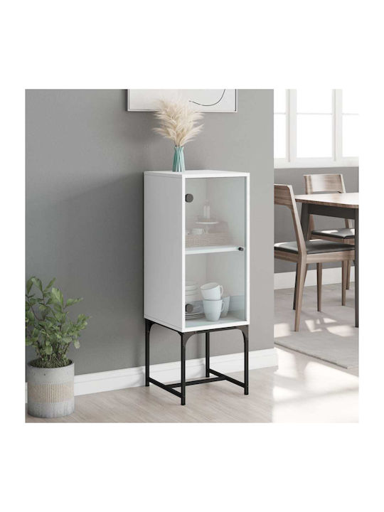 Cabinet Storage Made of Metal & Wood L35xW37xH100cm