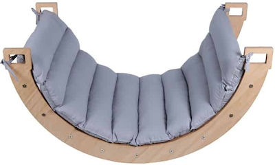 Larisa & Pumpkin Pikler LP6553 made of Wood 126x58cm. Gray