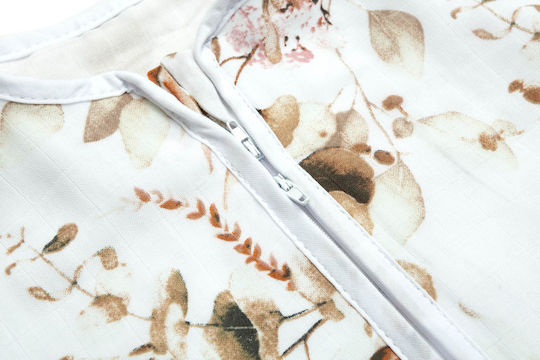 Sensillo Winter Schlafsack mit Füßen Eucalyptus