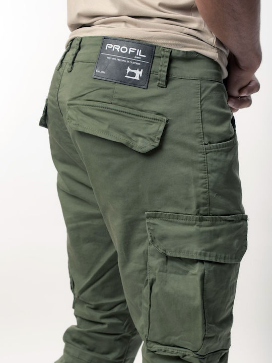 390 Trousers Cargo in Regular Fit Khaki