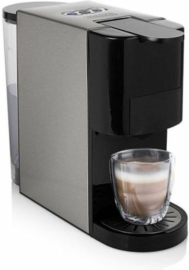 Princess Kapsel-Kaffeemaschine Nespresso Druck 19bar Gray