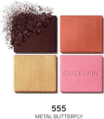 Guerlain G Eyeshadow Παλέτα με Σκιές Ματιών σε Στερεή Μορφή 555-metal Butterfly 6gr