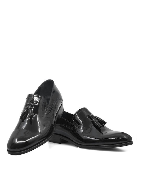 Boss Shoes Men's Leather Dress Shoes Black