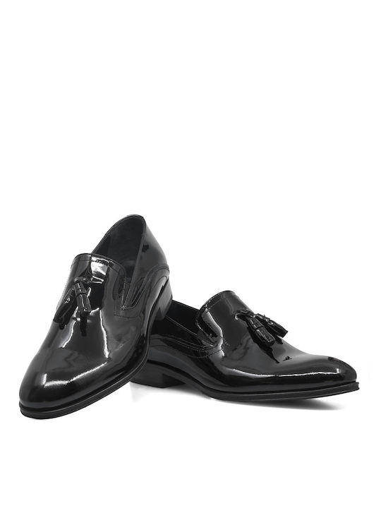 Boss Shoes Leder Herrenschuhe Schwarz