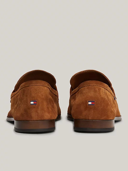 Men's Suede Moccasins Tabac Brown