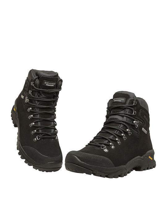 Bennon Men's Hiking Waterproof Black Boots