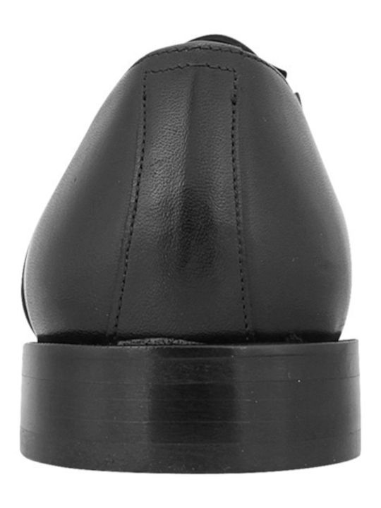 Leder Herrenschuhe Schwarz