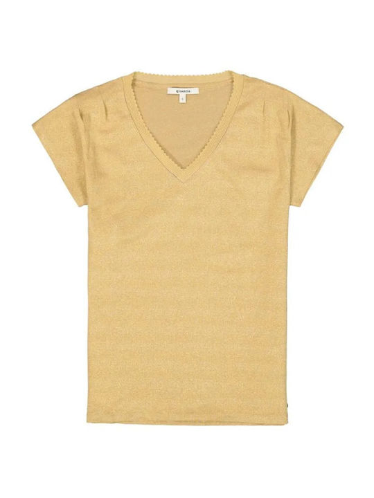 Garcia Damen T-Shirt Gold