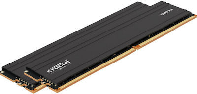 Crucial 32GB DDR5 RAM mit 2 Modulen (2x16GB) und Geschwindigkeit 6000 für Schreibtisch