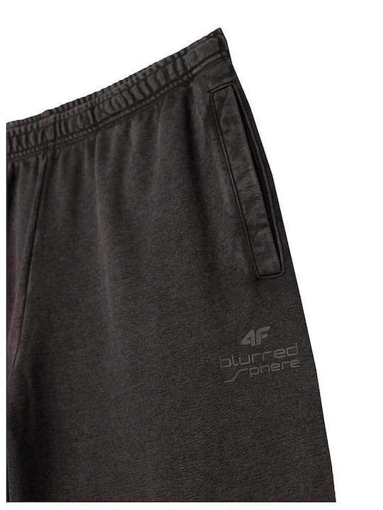 4F Herren-Sweatpants Schwarz