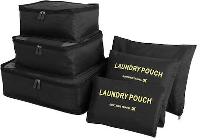 Fabric Storage Case For Clothes in Black Color 1pcs