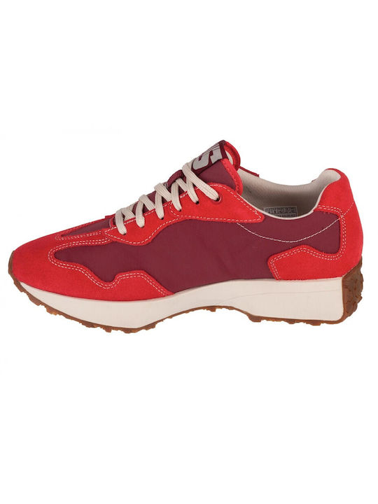 Skechers Jogger Ανδρικά Sneakers Κόκκινα