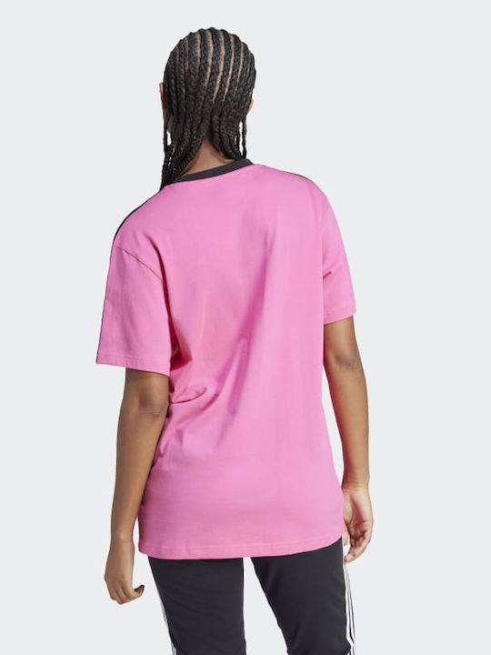 Adidas Damen Sportlich T-shirt Fuchsie