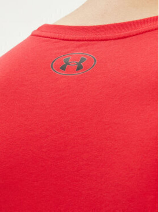 Under Armour Ανδρικό T-shirt Κοντομάνικο Κόκκινο