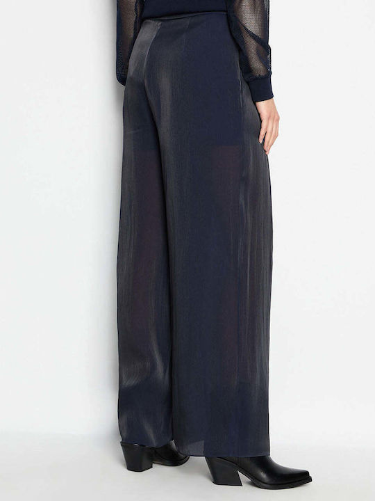 Armani Exchange Damen Stoff Hose Blue