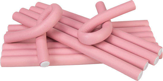Vintage Cosmetics Haarstyling-Set, 12 Stück aus rosa Satin - von Upper Canada