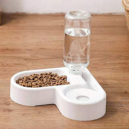Distribuitor Automat de Mâncare și Apă din Propilenă pentru Câine și Pisică 500ml 22x26cm