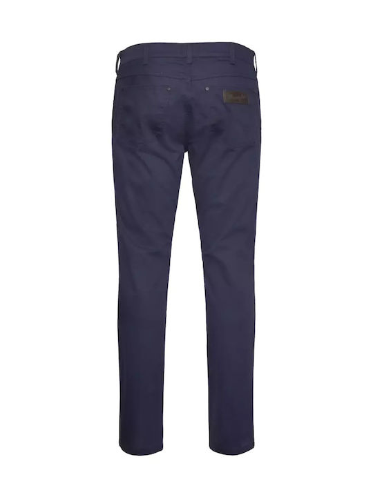 Greensboro Men's Elastic Jeans Pants with Regular Straight Fit Navy Blue